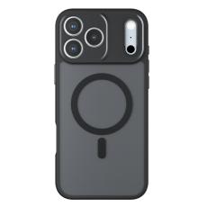  iPhone 17 Pro Max Skal MagSafe Hybrid Svart - Teknikhallen.se
