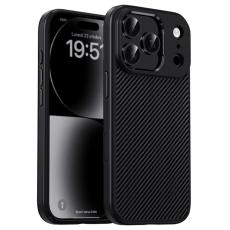 IPAKY IPAKY iPhone 17 Pro Max Skal TPU Kolfiber Textur Svart - Teknikhallen.se
