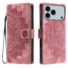  iPhone 17 Pro Max Fodral Mandala L&auml;der Ros&eacute;guld - Teknikhallen.se