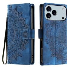  iPhone 17 Pro Max Fodral Mandala L&auml;der Bl&aring; - Teknikhallen.se