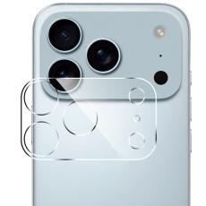  iPhone 17 Pro Max Linsskydd H&auml;rdat Glas Transparent - Teknikhallen.se