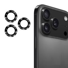 ENKAY ENKAY Phone 17 Pro Max / 17 Pro Linsskydd H&auml;rdat Glas Svart - Teknikhallen.se