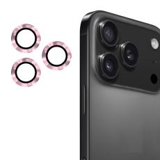 ENKAY ENKAY Phone 17 Pro Max / 17 Pro Linsskydd H&auml;rdat Glas Rosa - Teknikhallen.se
