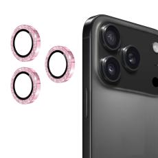 ENKAY ENKAY Phone 17 Pro Max / 17 Pro Linsskydd Glitter Rosa - Teknikhallen.se