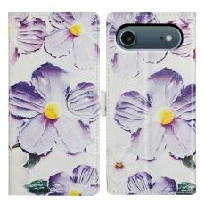  iPhone Air Fodral Med Tryck Lila Blommor - Teknikhallen.se