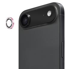 ENKAY ENKAY iPhone Air Linsskydd Strass Rosa - Teknikhallen.se