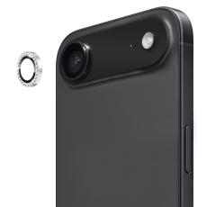 ENKAY ENKAY iPhone Air Linsskydd Strass Silver - Teknikhallen.se