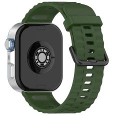  Huawei Watch Fit 4 Pro / 4 / 3 Armband Silikon Milit&auml;r Gr&ouml;n - Teknikhallen.se