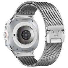  Galaxy Watch Ultra 47 mm Armband Milanese Silver - Teknikhallen.se