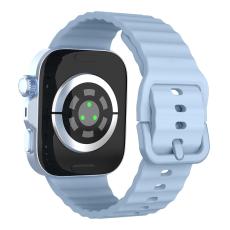 KALEBOL KALEBOL Huawei Watch Fit 4 Pro/4/3 Armband Wave Silikon Bl&aring; - Teknikhallen.se