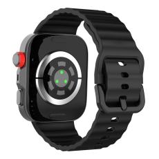 KALEBOL KALEBOL Huawei Watch Fit 4 Pro/4/3 Armband Wave Silikon Svart - Teknikhallen.se