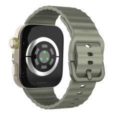 KALEBOL KALEBOL Huawei Watch Fit 4 Pro/4/3 Armband Wave Silikon Gr&ouml;n - Teknikhallen.se