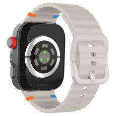  Huawei Watch Fit 4 Pro / 4 / 3 Klockarmband Wave Silikon Starlight - Teknikhallen.se