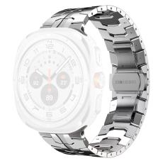  Galaxy Watch Ultra (2025) / 47 mm Armband Metall Silver - Teknikhallen.se