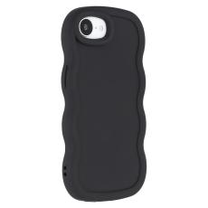  iPhone 17e / 16e Mobilskal Wavy Svart - Teknikhallen.se