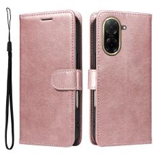  Xiaomi Redmi A5 Fodral L&auml;der Ros&eacute;guld - Teknikhallen.se