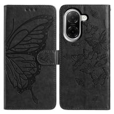  Xiaomi Redmi A5 Fodral Med Fj&auml;ril Tryck Svart - Teknikhallen.se
