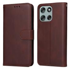  Motorola Moto G56 5G Fodral L&auml;der Brun - Teknikhallen.se