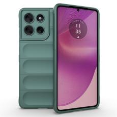  Motorola Moto G86 5G Skal Magic Shield Gr&ouml;n - Teknikhallen.se