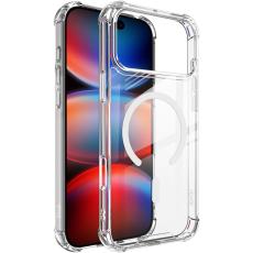 IMAK IMAK iPhone 17 Pro Max Skal MagSafe Shockproof Transparent - Teknikhallen.se