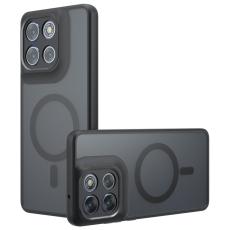  Motorola Moto G86 Power / G86 5G Skal MagSafe Hybrid Svart - Teknikhallen.se