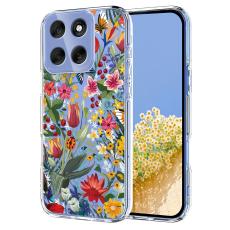  Motorola Moto G86 5G Skal Med Tryck Blommor - Teknikhallen.se