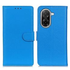 Xiaomi Redmi A5 Fodral Litchi L&auml;der Bl&aring; - Teknikhallen.se
