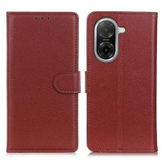  Xiaomi Redmi A5 Fodral Litchi L&auml;der Brun - Teknikhallen.se