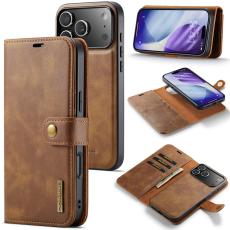 DG.MING DG.MING iPhone 17 Pro Max 2in1 Magnet Fodral / Skal Brun - Teknikhallen.se