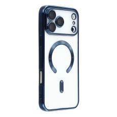  iPhone 17 Pro Max Skal MagSafe Electroplated TPU Bl&aring; - Teknikhallen.se