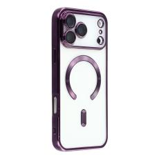  iPhone 17 Pro Max Skal MagSafe Electroplated TPU Lila - Teknikhallen.se