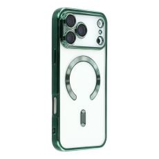  iPhone 17 Pro Max Skal MagSafe Electroplated TPU Gr&ouml;n - Teknikhallen.se