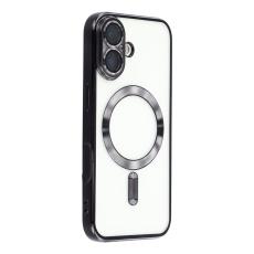  iPhone 17 Skal MagSafe Electroplated TPU Svart - Teknikhallen.se