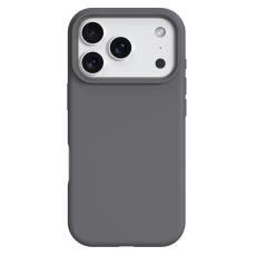  iPhone 17 Pro Max Skal MagSafe Liquid Silikon Gr&aring; - Teknikhallen.se