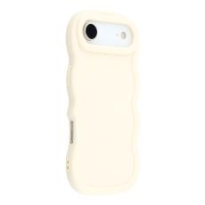  iPhone Air Mobilskal Wavy Off White - Teknikhallen.se