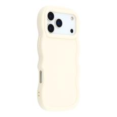  iPhone 17 Pro Max Mobilskal Wavy Off White - Teknikhallen.se