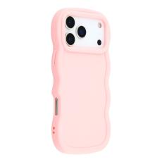  iPhone 17 Pro Max Mobilskal Wavy Ljus Rosa - Teknikhallen.se