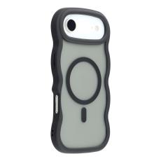  iPhone Air Skal MagSafe Wavy Matt Svart - Teknikhallen.se