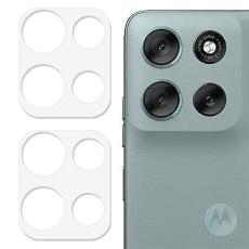  Motorola Moto G56 5G 2-PACK Linsskydd H&auml;rdat Glas Transparent - Teknikhallen.se
