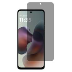  Motorola Moto G56 5G Sk&auml;rmskydd H&auml;rdat Glas Privacy - Teknikhallen.se