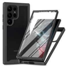  Samsung Galaxy S25 Ultra Skal 360 Hybrid Defense Svart - Teknikhallen.se