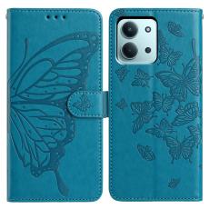  Xiaomi Redmi 15C Fodral Fj&auml;ril Tryck Bl&aring; - Teknikhallen.se