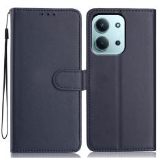 Xiaomi Redmi 15C Fodral L&auml;der Bl&aring; - Teknikhallen.se