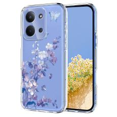  Xiaomi Redmi 15C Skal Med Tryck Blommor - Teknikhallen.se