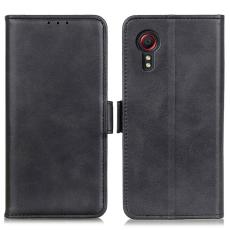  Samsung Galaxy Xcover 7 Fodral L&auml;der Svart - Teknikhallen.se