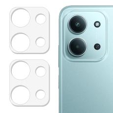  Xiaomi Redmi 15C 2-PACK Linsskydd H&auml;rdat Glas Transparent - Teknikhallen.se