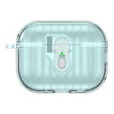  AirPods Pro 3 Skal Hybrid Shell Texture Bl&aring; - Teknikhallen.se