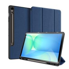 DUX DUCIS DUX DUCIS Galaxy Tab S10 FE Plus Fodral DOMO Tri-Fold Bl&aring; - Teknikhallen.se