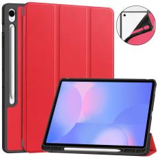  Samsung Galaxy Tab S10 FE Plus Fodral Tri-Fold Pennh&aring;llare - Teknikhallen.se