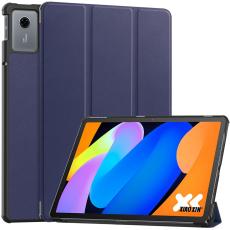  Lenovo Idea Tab Fodral Tri-Fold L&auml;der M&ouml;rk Bl&aring; - Teknikhallen.se